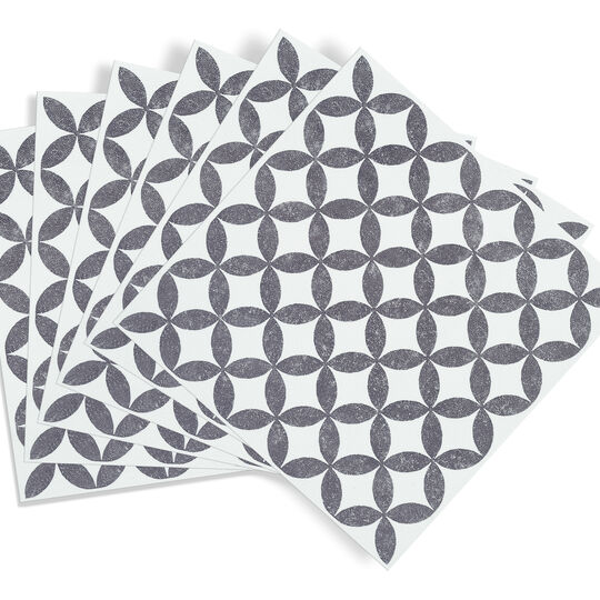 selbstklebende Wandfliesen Wall Tiles Amira grey (6er Set) image number null